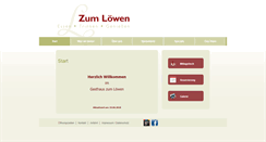 Desktop Screenshot of loewen-reilingen.de